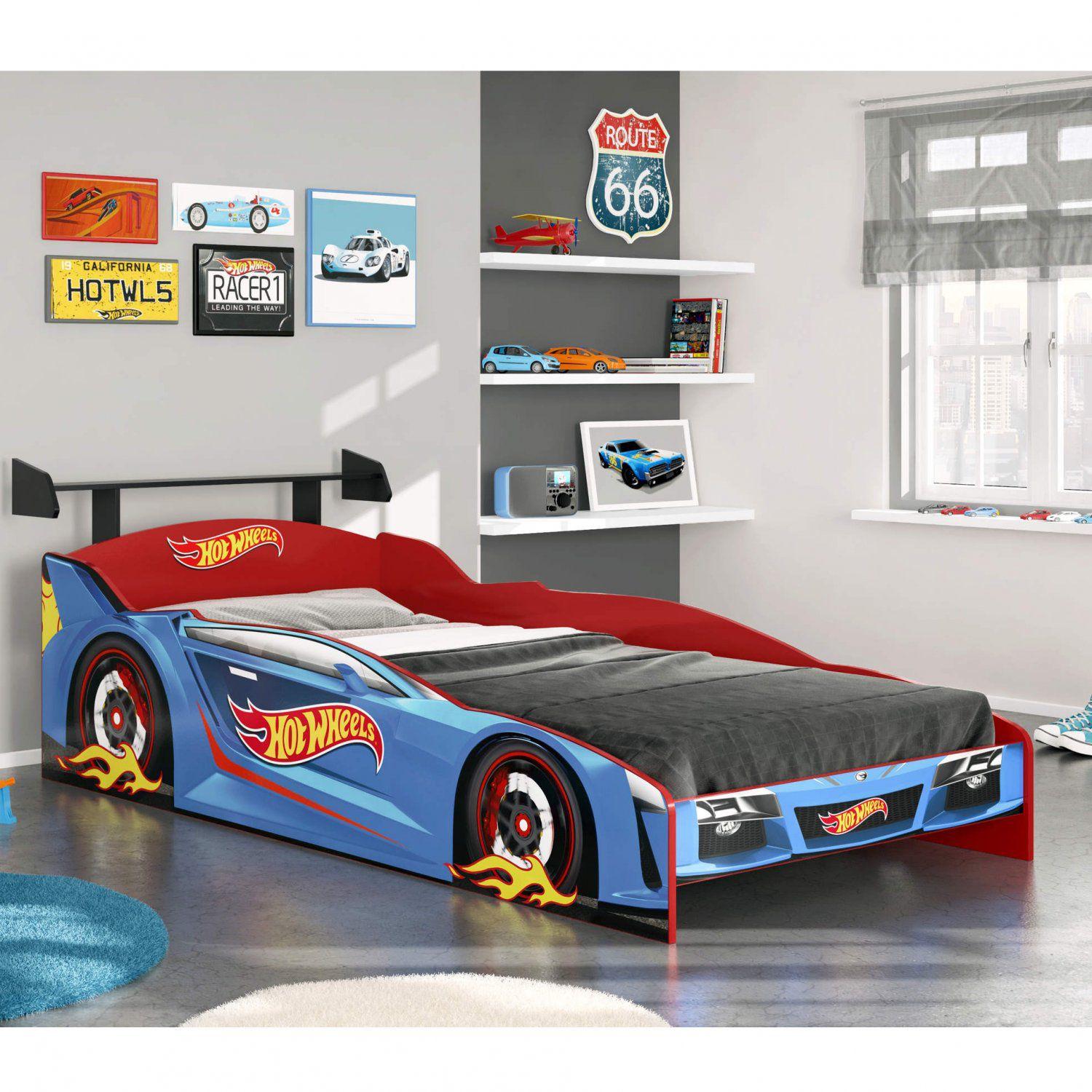 Cama Infantil Hot Wheels Plus Pura Magia Azul Cama Infantil Magazine Luiza