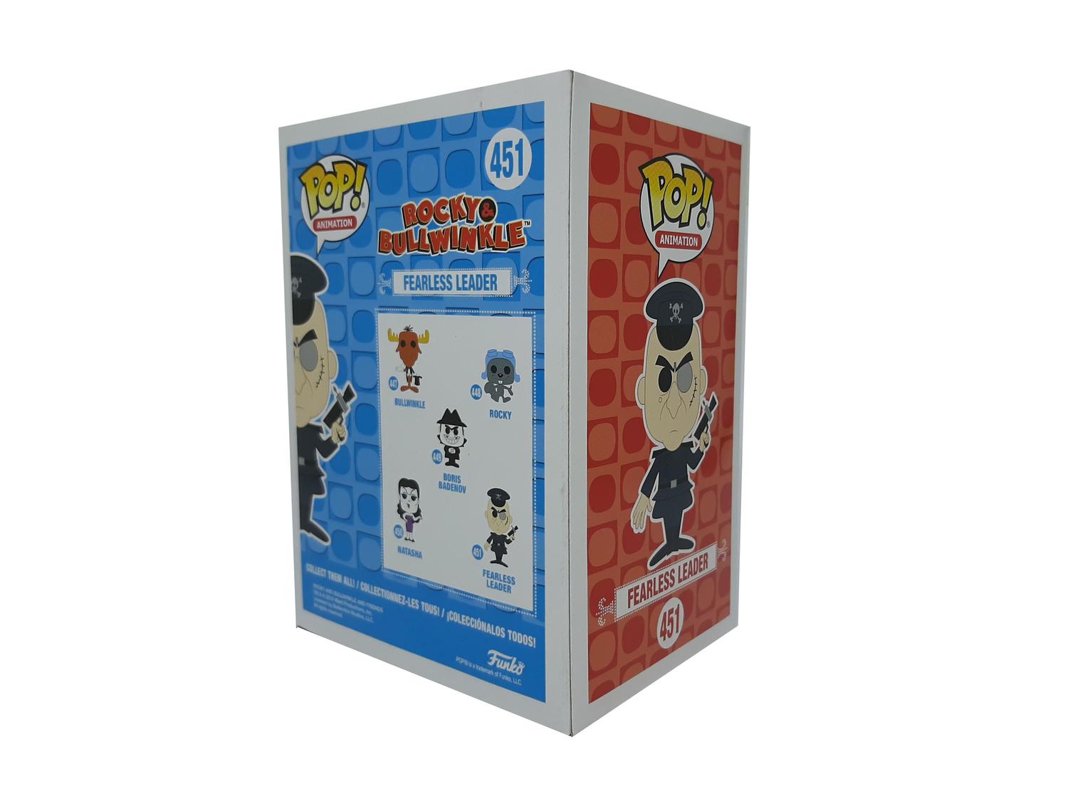 Funko Pop Rocky Bullwinkle Fearless Leader Funko Magazine Luiza