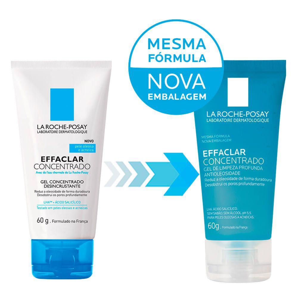 Gel De Limpeza Facial La Roche Posay Effaclar Concentrado Cuidados