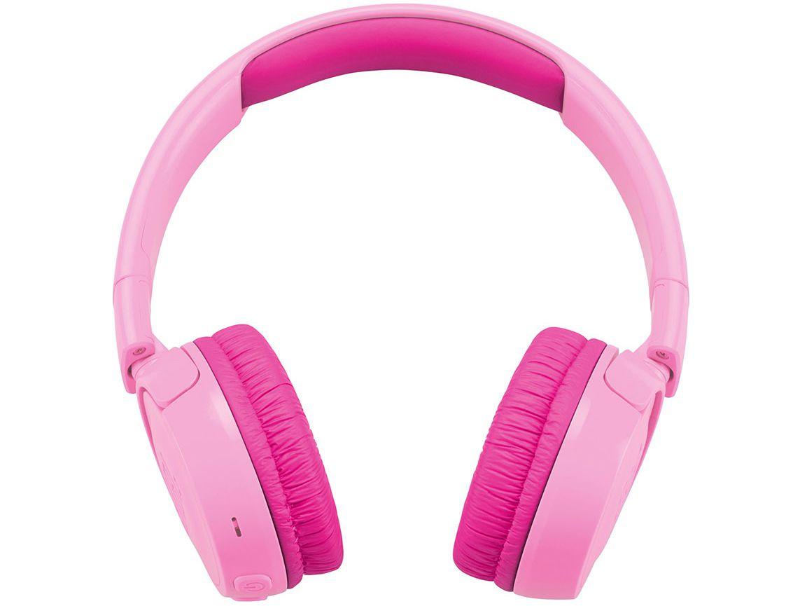 Headphone Fone De Ouvido Bluetooth JBL Microfone Infantil Pink