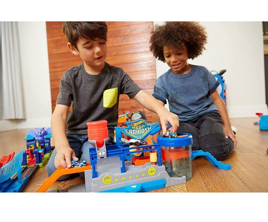 Hot Wheels Mega Lava Rápido FTB66 Mattel Pistas Magazine Luiza