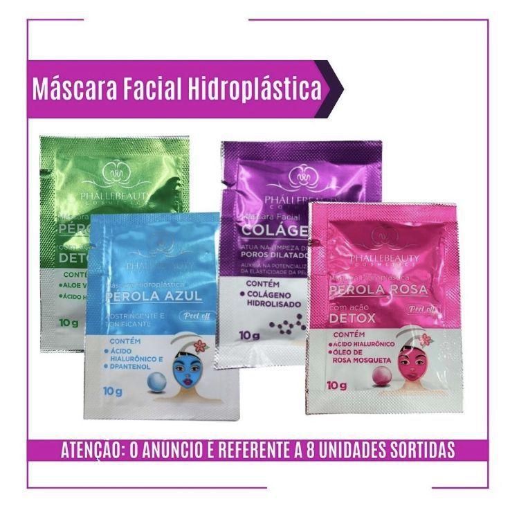 Kit M Scaras Facial Sach Peel Off Hidropl Sticas Und P Rola Rosa