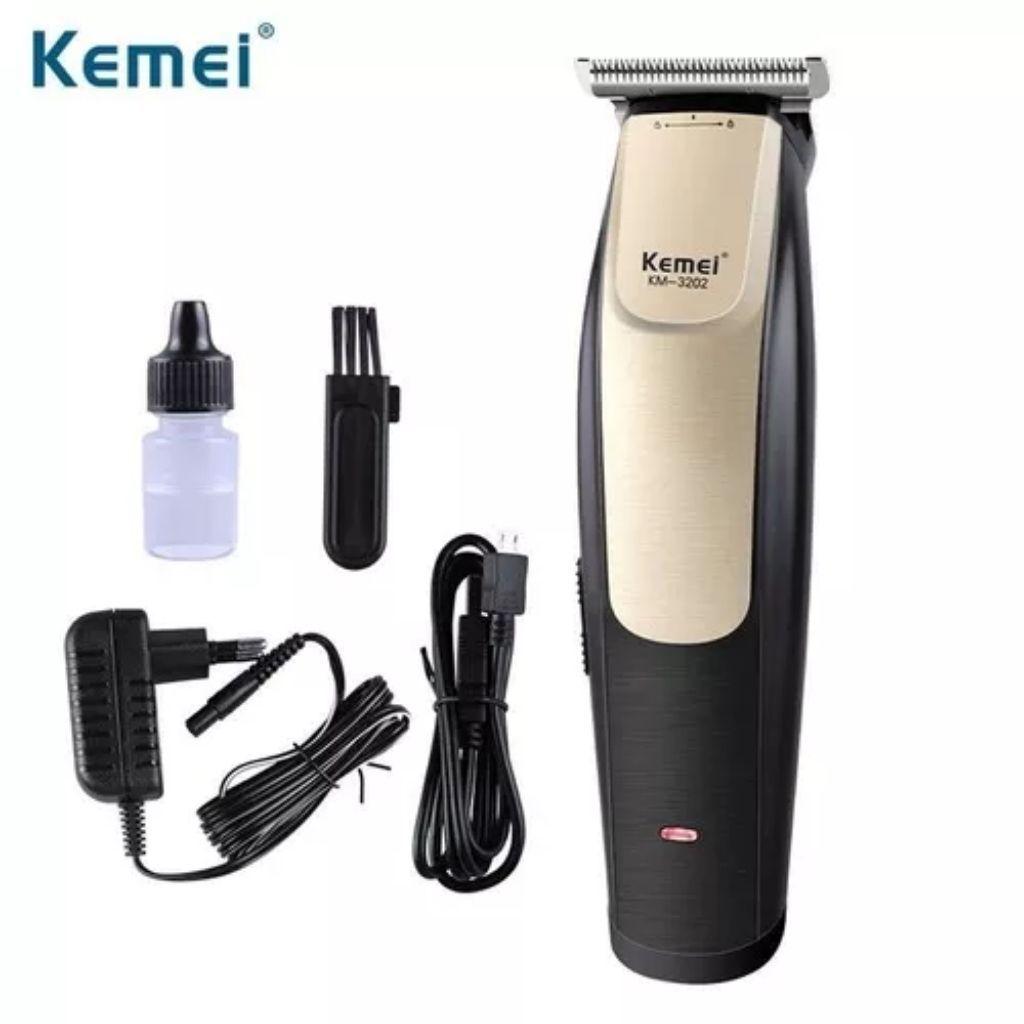 Maquina De Corte Kemei Km Hair Clipper Kemei Profissional