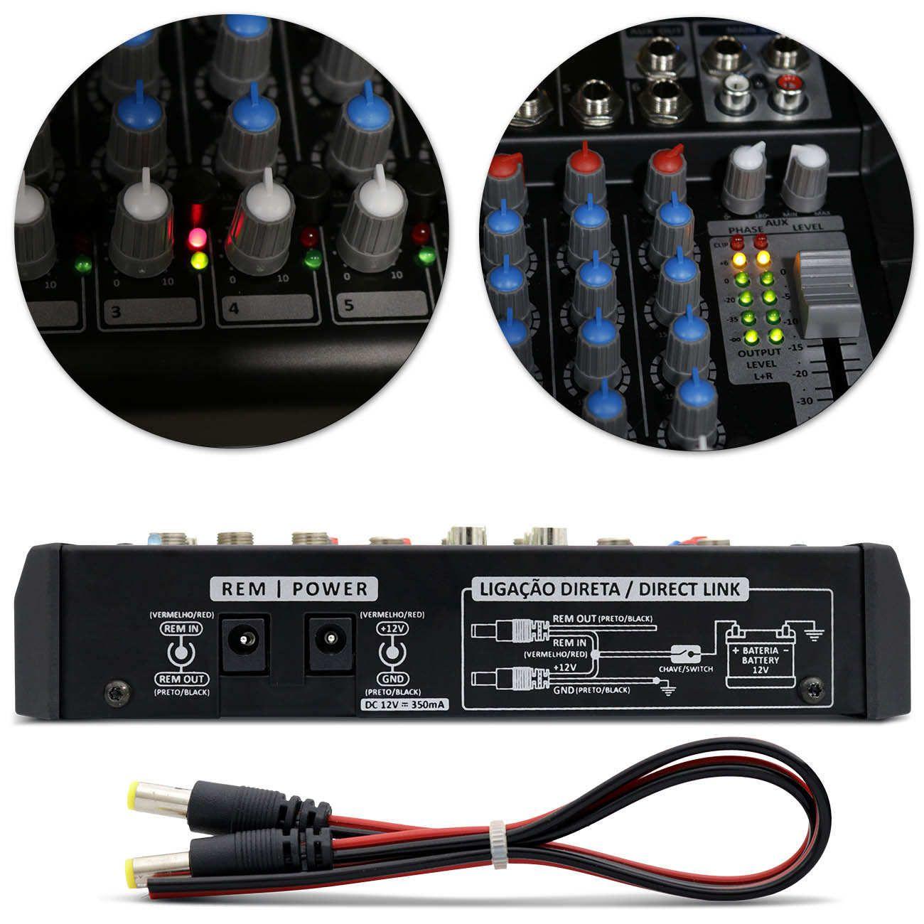 Mesa Crossover Stetsom Stm Stereo V Canais Vias Equalizador