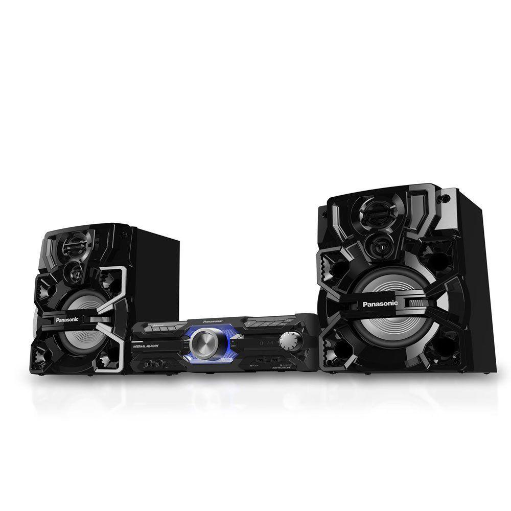 Mini System 1800W Bluetooth CD USB Panasonic SC AKX710LBK Mini System