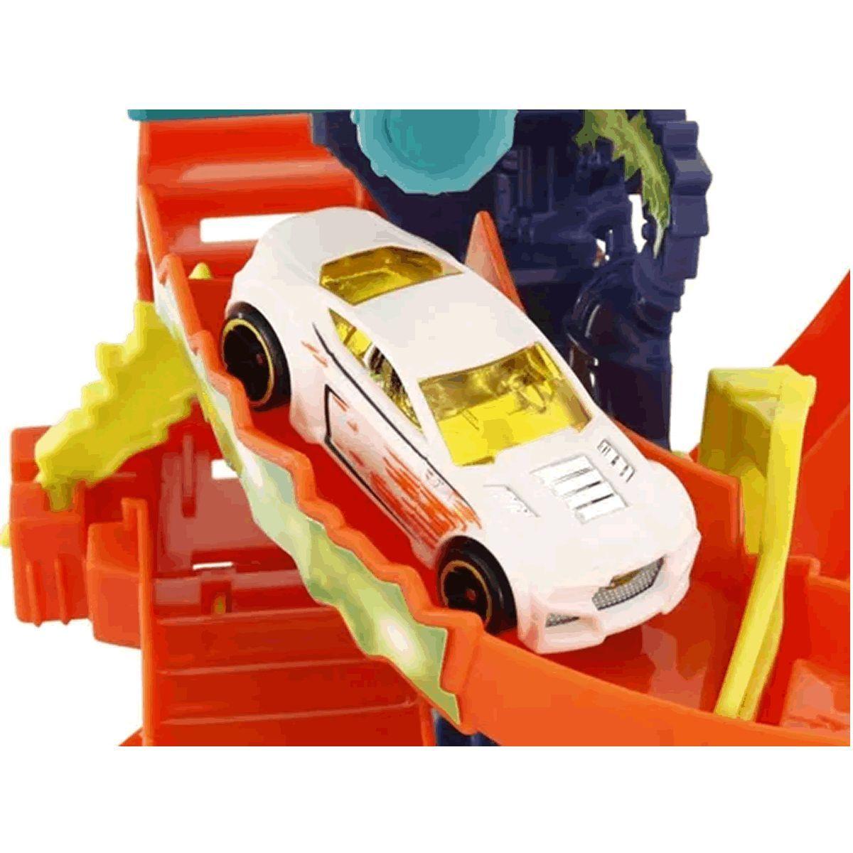 Pista Estação Científica Hot Wheels Colors Change CCP Mattel Pistas Magazine Luiza