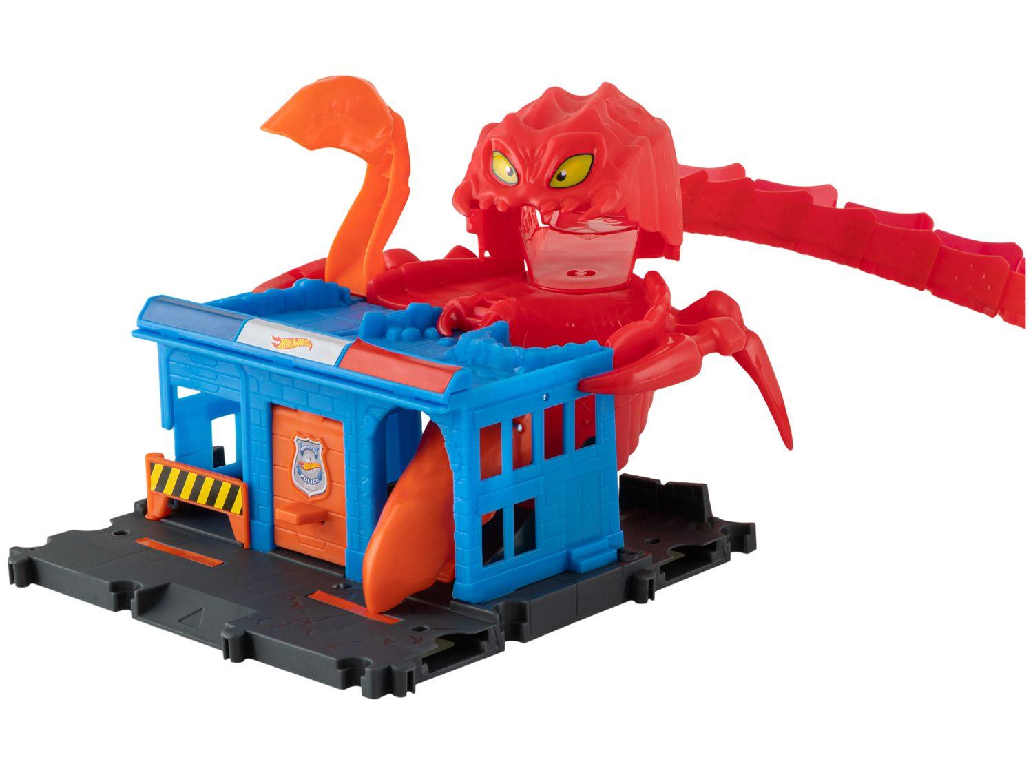 Pista Hot Wheels City Ataque do Escorpião Flex