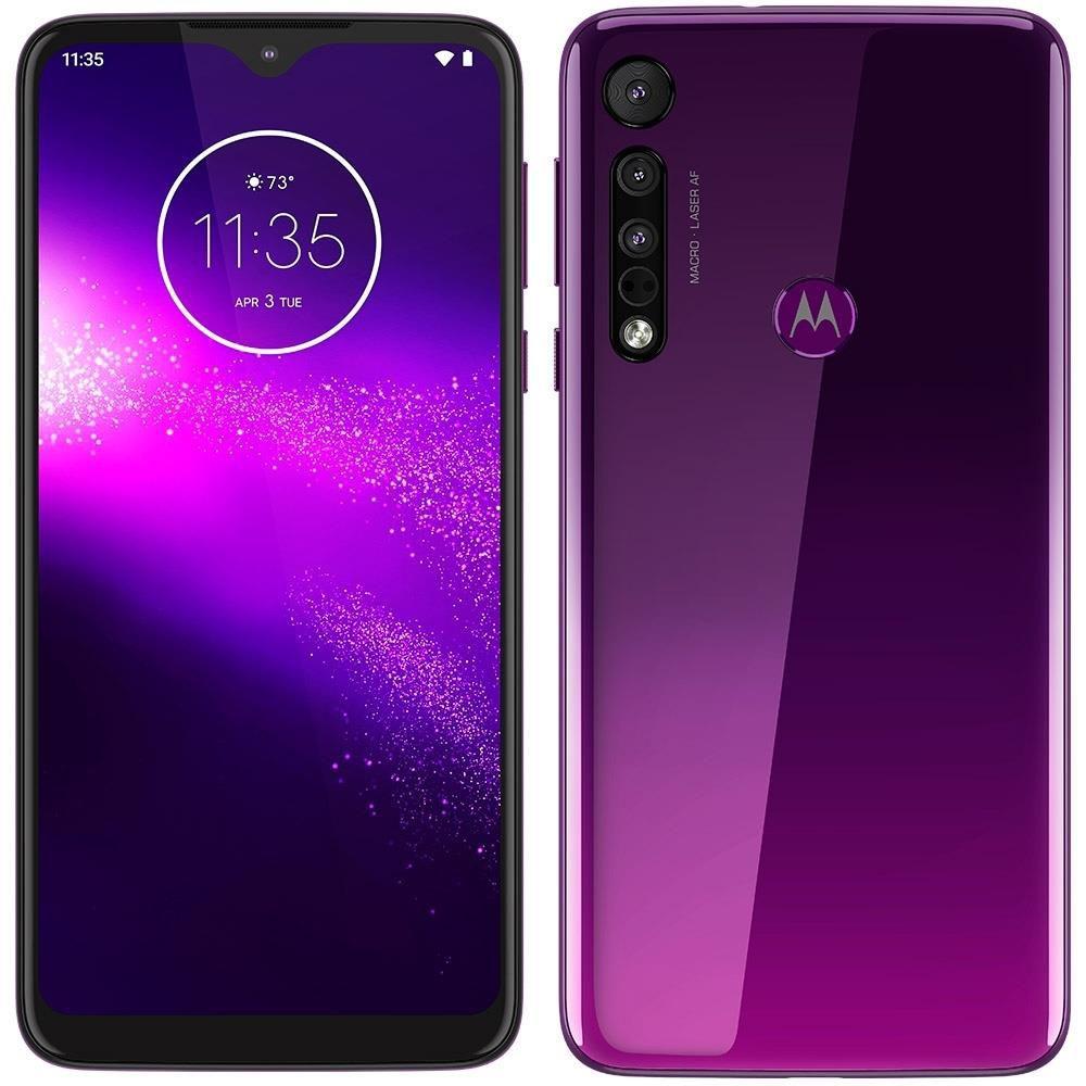 Smartphone Motorola One Macro Ultra Violet Dual Chip Tela 6 2 4G