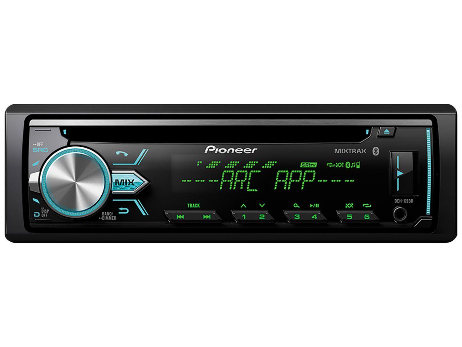 Som Automotivo Pioneer Deh X Br Cd Player Bluetooth Mp Player R Dio