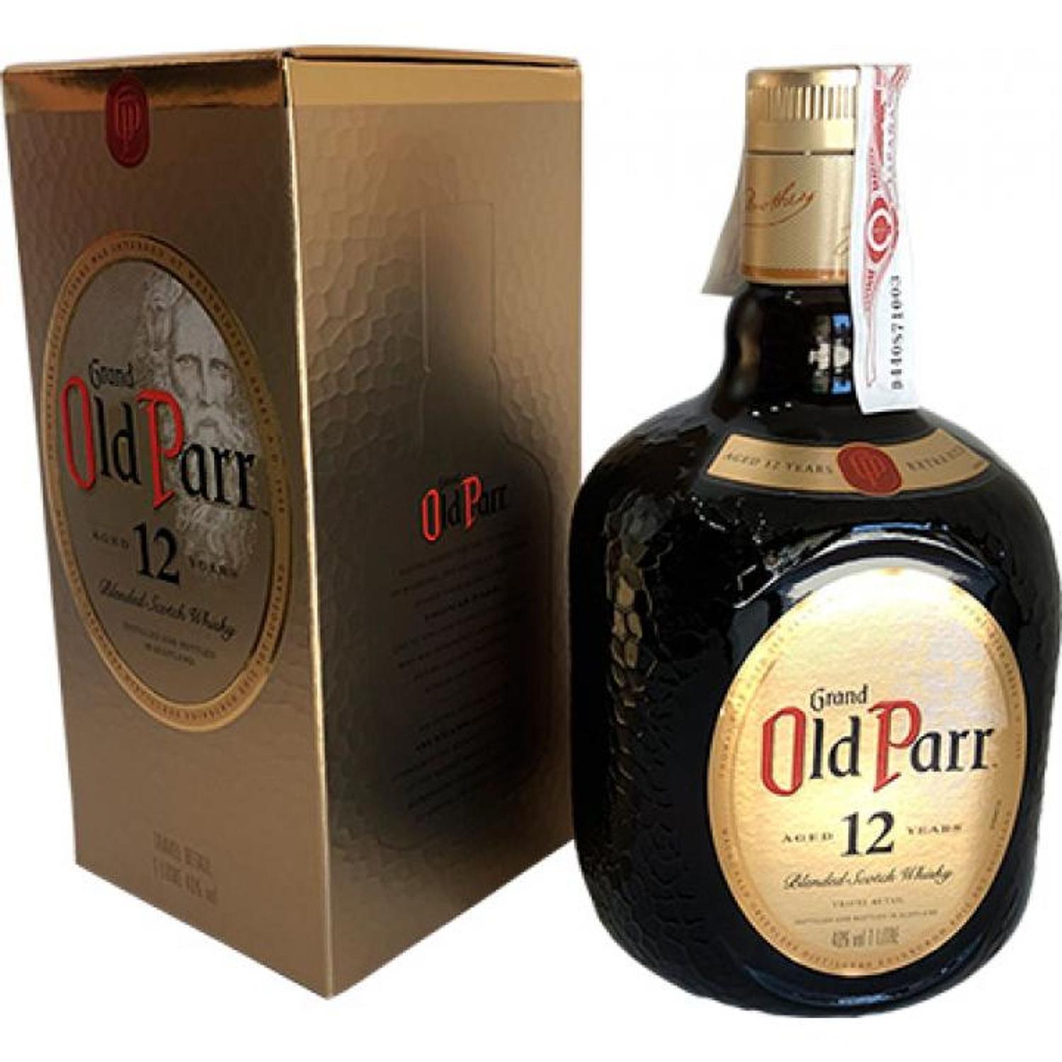 Whisky Old Parr Litro Original Whisky Magazine Luiza