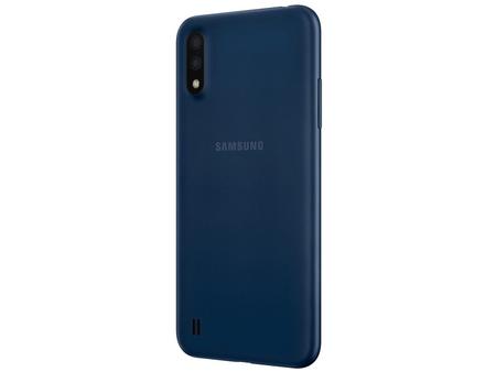 Smartphone Samsung Galaxy A01 32GB Azul Octa Core 2GB RAM Tela 5 7