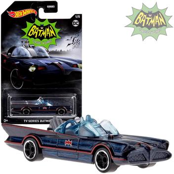 Carrinho Hot Wheels Batman Batmóvel Série Clássica de TV Mattel