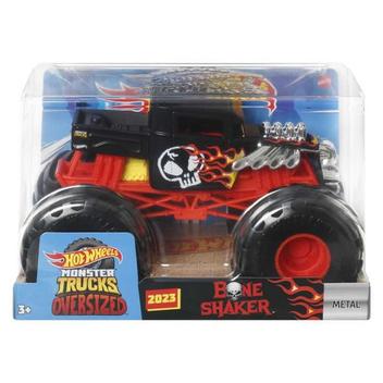 Carrinho HOT Wheels Monster TRUCK Bone Shaker Metal Mattel FYJ83 Carrinhos E Cia Magazine Luiza