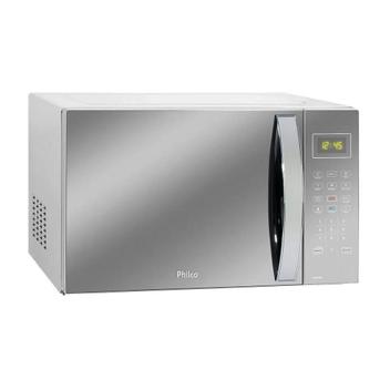 Forno Micro Ondas Philco Pmo Es Litros Prata Espelhado Micro