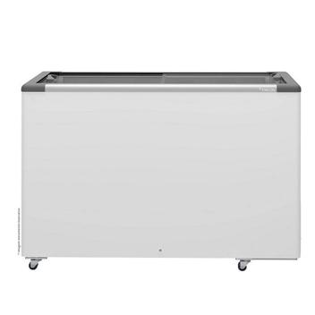 Freezer Horizontal Fricon Litros Tampa De Vidro Branco Hceb