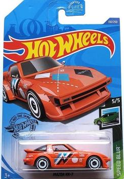 Hot Wheels Mazda Rx Speed Blur Carrinho De Brinquedo Magazine Luiza
