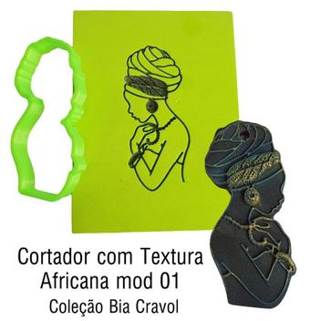 Kit De Cortador E Textura Africana Mod Cole O Bia Cravol