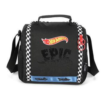 Lancheira Termica Escolar Juvenil Menino Bolsa Hot Wheels Luxcel