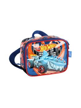 Lancheira Termica Hot Wheels La41513 Azul Luxcel Lancheira