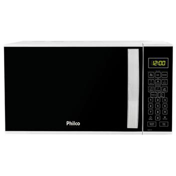 Micro Ondas Litros Philco Pmo P Branco E Preto V Pe As Para