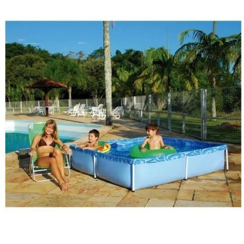 Kit Piscina Infantil Estruturada Litros E Capa Mor Piscina