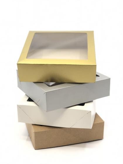 20 Caixas De Papel Kraft Ou Duplex Diversas Cores 15x15x4cm Para