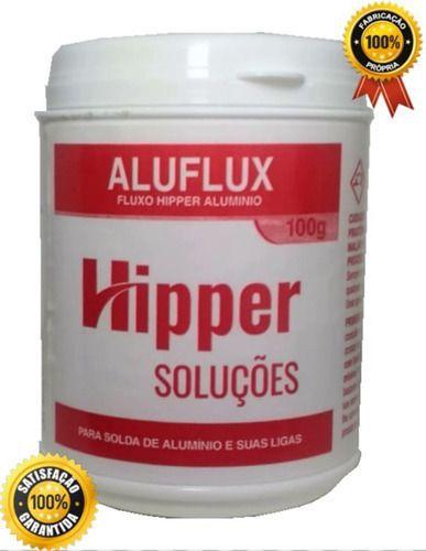 Aluflux 100g Fluxo Para Solda De Alumínio HIPPER SOLUÇÕES Pasta de