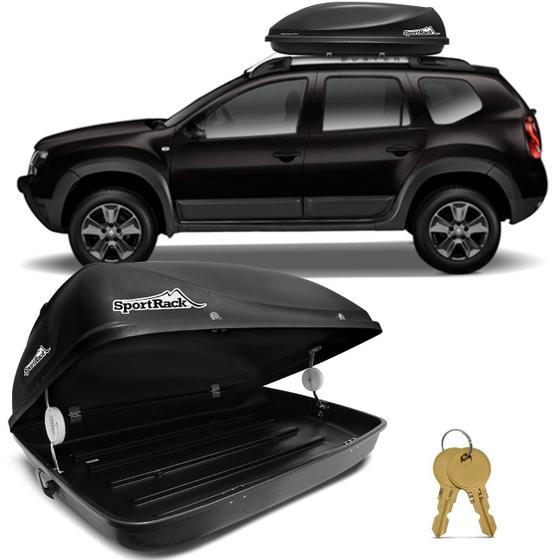 Bagageiro Maleiro De Teto Sport Rack Conquest Renault Duster A