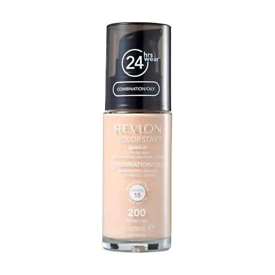 Base Revlon Colorstay Pele Mista Oleosa Cor Nude Ml Base Facial Magazine Luiza