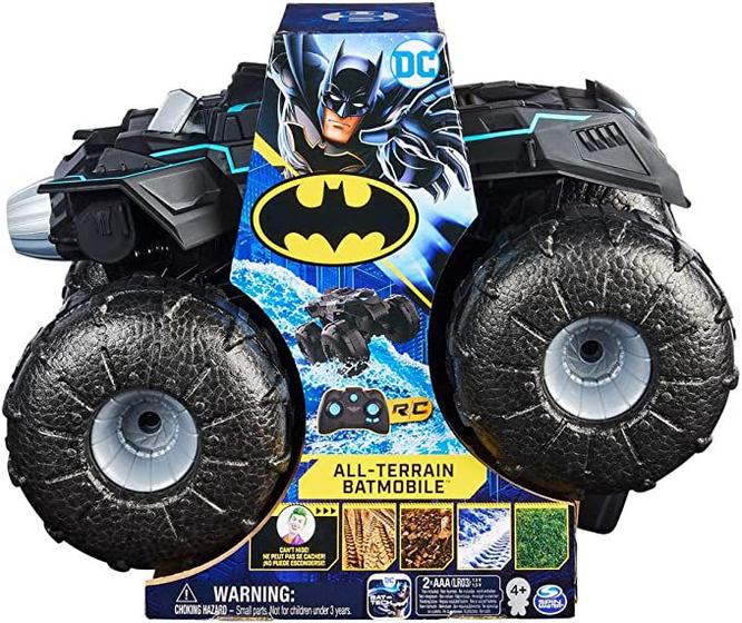 Batman Batmovel R C Entra Na Agua Sunny Carrinho De Brinquedo