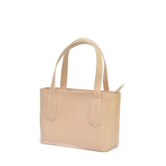 Bolsa Feminina Nude Pequena Bolsa De M O Bolsas Magazine Luiza