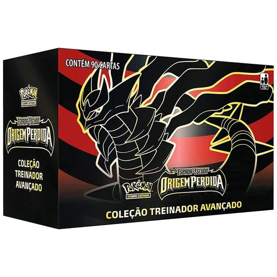 Box Pokémon Coleção Treinador Avançado Origem Perdida Copag Deck de