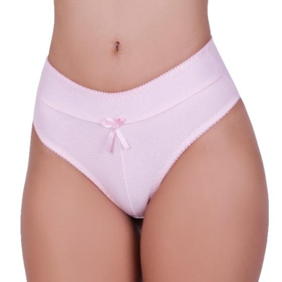 Calcinha Cotton Tanga C S Alto Duplo Modeladora P S Parto Calcinha