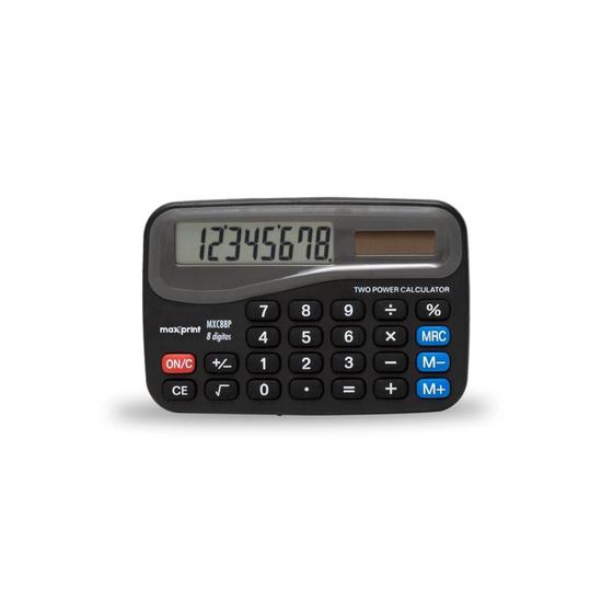 Calculadora Eletr Nica De Bolso D Gitos Mx C P Maxprint