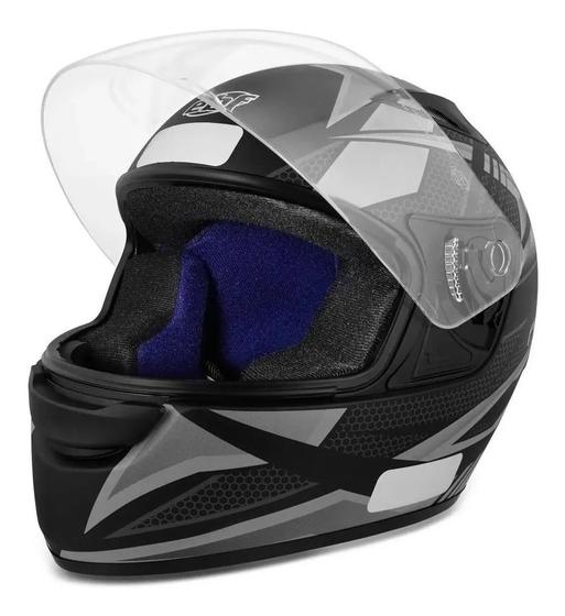 Capacete Moto Ebf New Spark Flash Diversas Cores Tamanhos Capacetes