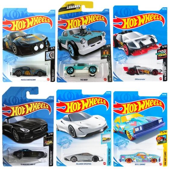 Carrinhos Hot Wheels Sortidos Unidades Mattel Carrinho De Brinquedo Magazine Luiza