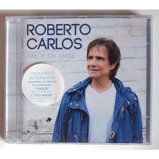 Cd Roberto Carlos Amor Sin L Mite Lacrado Warner Livros De