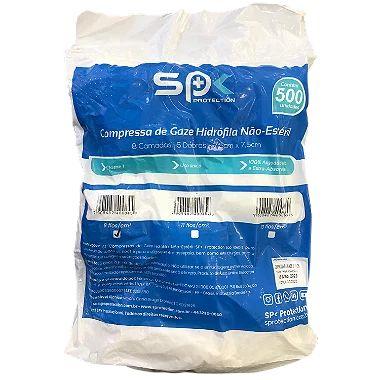 Compressa De Gaze 09 Fios Embalagem 500 Unidades Spk Protection