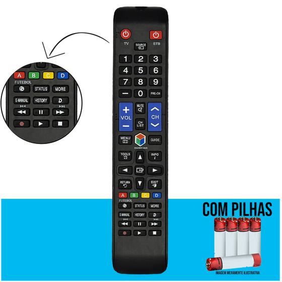 Controle Remoto Samsung Tv Lcd Led Smart Tv Aa A Lelong