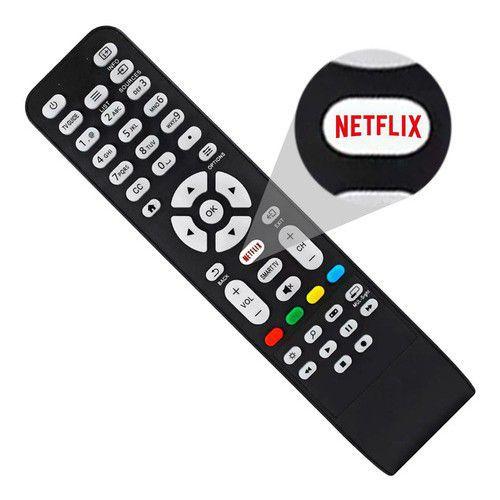 Controle Remoto Tv Smart Aoc Tecla Netflix Lelong Controle Remoto