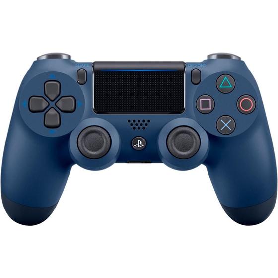 Controle Sem Fio Sony PlayStation Dualshock 4 Midnight Blue CUH ZCT2U