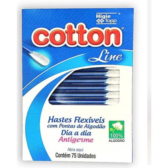 Cotton Line Hastes Flexiveis C Un Cotonete Hastes Flex Veis