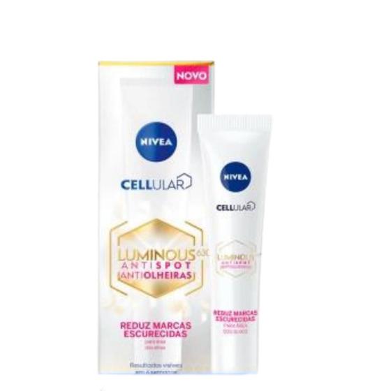 Creme Facial Antiolheiras Nivea Cellular Luminous 630 Antispot 15ml