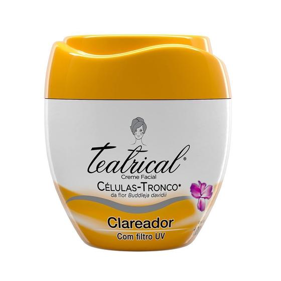 Creme Hidratante Facial Teatrical Clareador 100G Genomma Hidratante