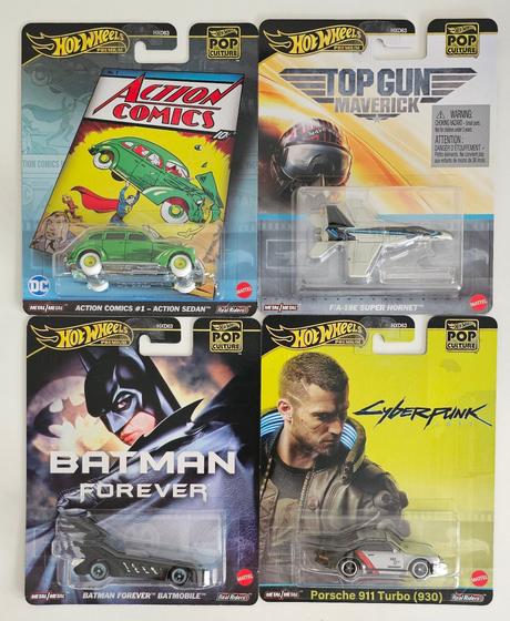 Embalagem Danificada Hot Wheels Pop Culture Set 2025 Completo 4