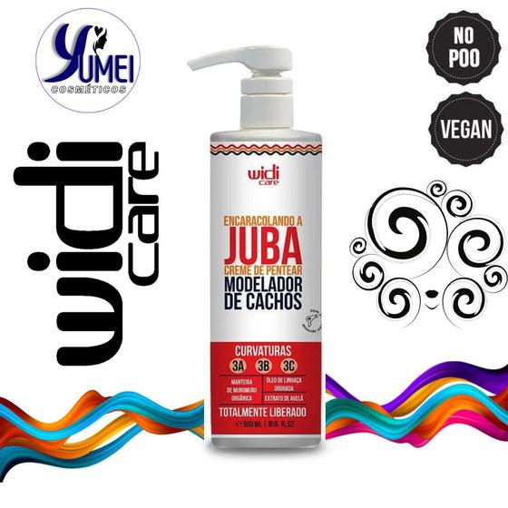 Encaracolando A Juba Creme De Pentear 500 Ml Widi Care Creme De