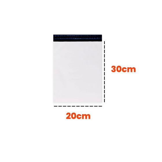 Envelope Branco De Segurança Correios 20X30 Lacre 20 Un Super