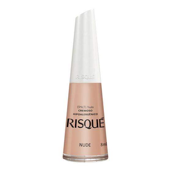 Esmalte Risqué Cremoso Nude 8ml Risque Esmalte Magazine Luiza