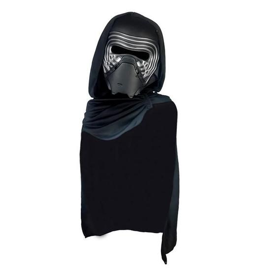 Fantasia Star Wars Infantil Kit Kylo Ren Capa e Máscara Global