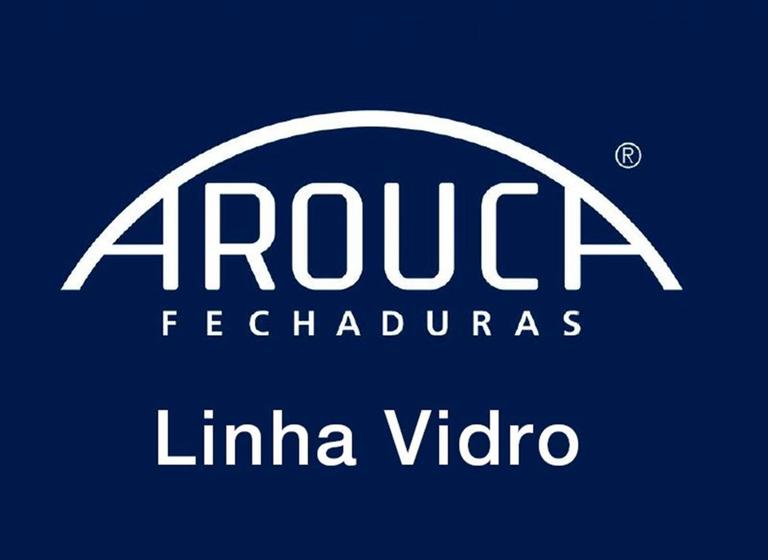 Fechadura Blindex Arouca Porta Correr Vidro C Vidro Preto Fechadura